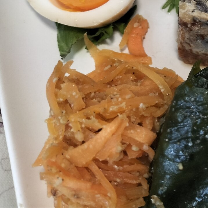 レンジで簡単作り置き♪人参ナムル